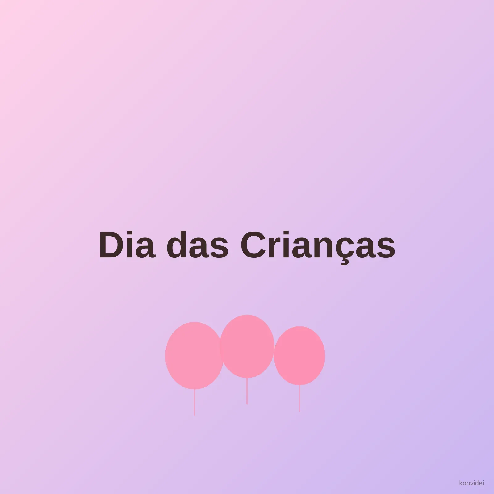 Dia das crianças